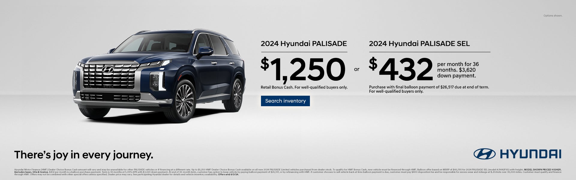 2024 Hyundai Palisade Lease Promo