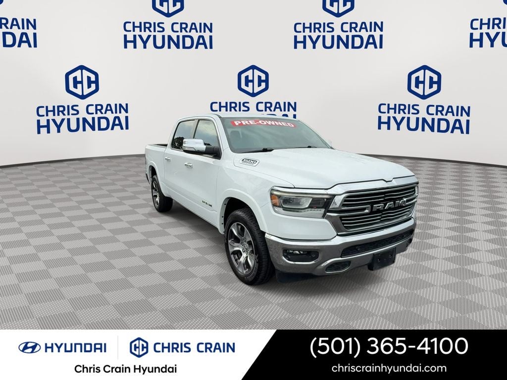 Used 2022 RAM Ram 1500 Pickup Laramie with VIN 1C6RREJT3NN304072 for sale in Little Rock