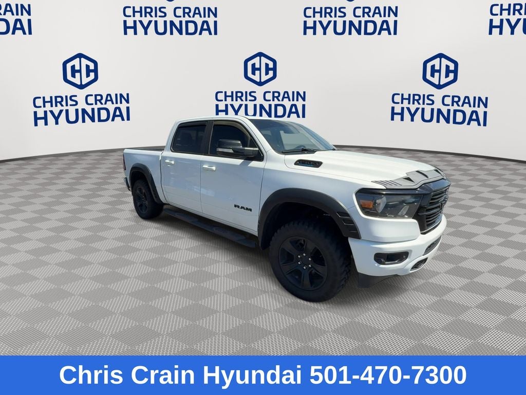 Used 2021 RAM Ram 1500 Pickup Big Horn/Lone Star with VIN 1C6RRFFGXMN627079 for sale in Little Rock