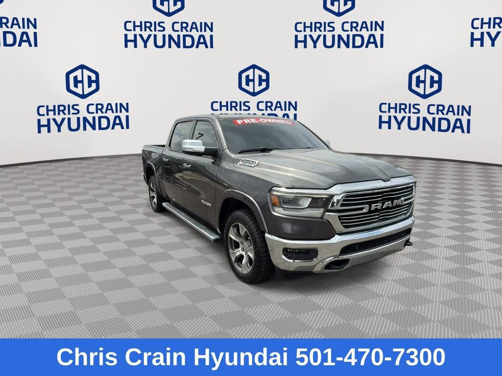 Used 2020 RAM Ram 1500 Pickup Laramie with VIN 1C6SRFJT8LN243225 for sale in Little Rock