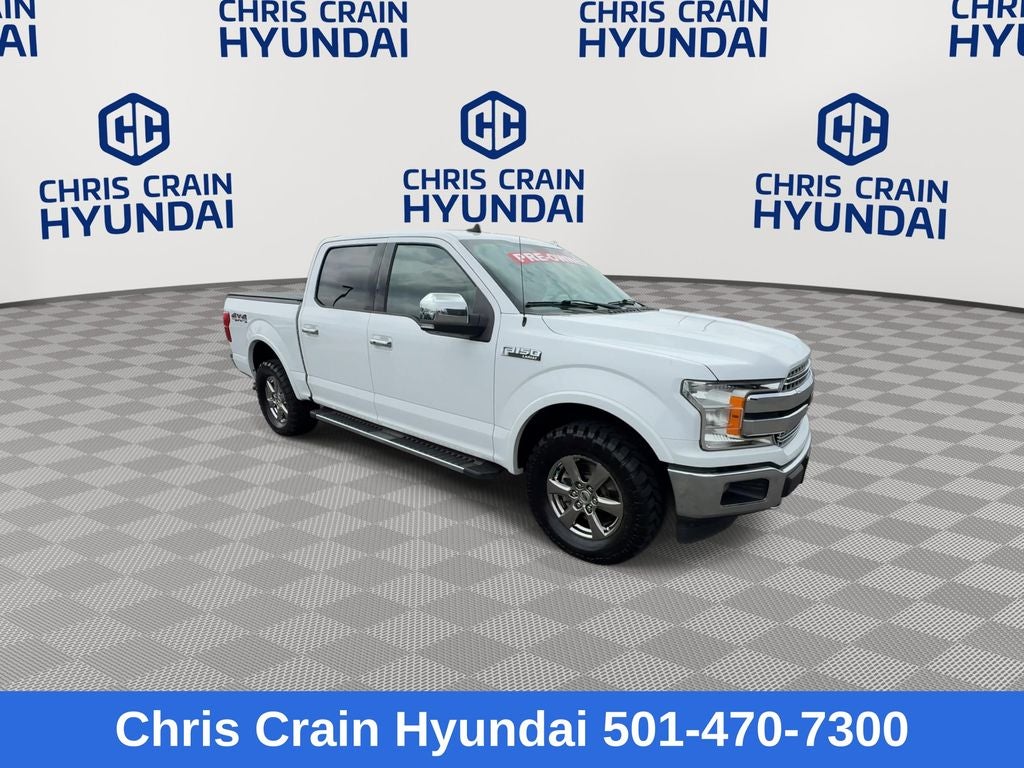 Used 2020 Ford F-150 Lariat with VIN 1FTEW1E57LKE55855 for sale in Little Rock
