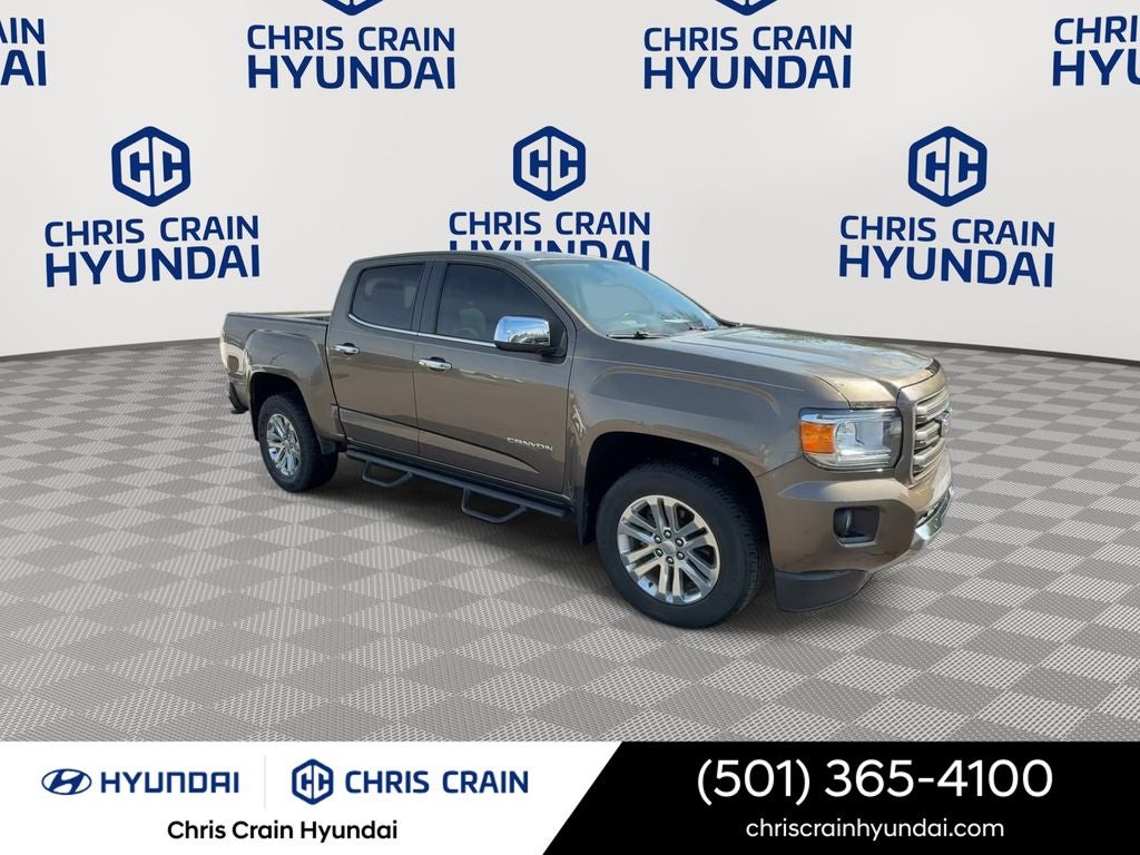Used 2016 GMC Canyon SLT with VIN 1GTG5DE35G1324186 for sale in Little Rock
