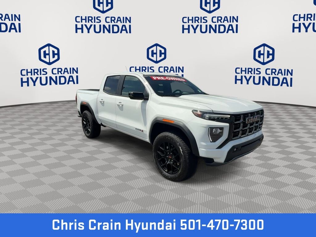 Used 2025 GMC Canyon AT4 with VIN 1GTP2DEK4S1245939 for sale in Little Rock