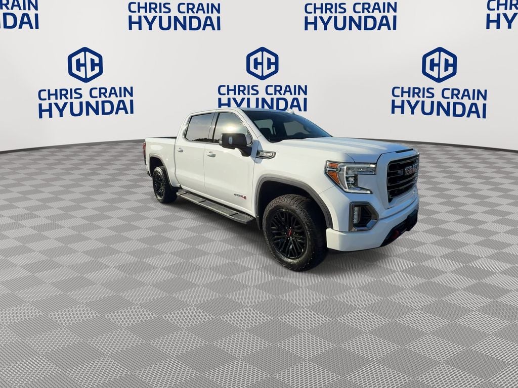 Used 2021 GMC Sierra 1500 AT4 with VIN 3GTP9EED8MG341371 for sale in Little Rock