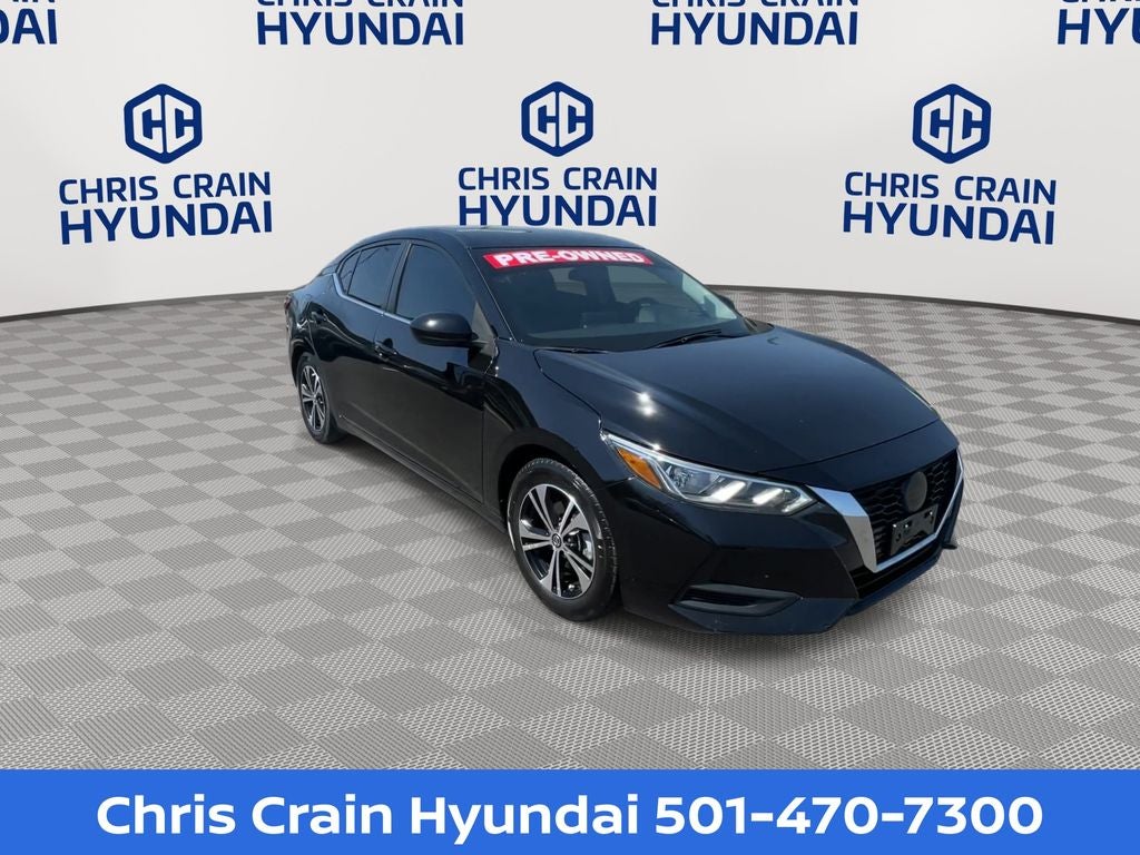 Used 2022 Nissan Sentra SV with VIN 3N1AB8CV2NY241692 for sale in Conway, AR