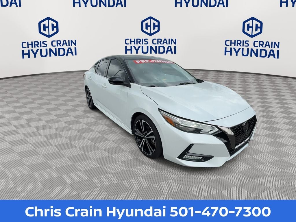 Used 2021 Nissan Sentra SR with VIN 3N1AB8DV2MY264144 for sale in Conway, AR