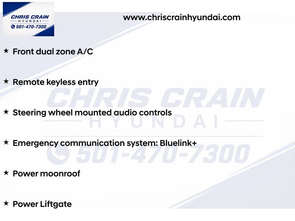 2025 Hyundai TUCSON SEL Convenience