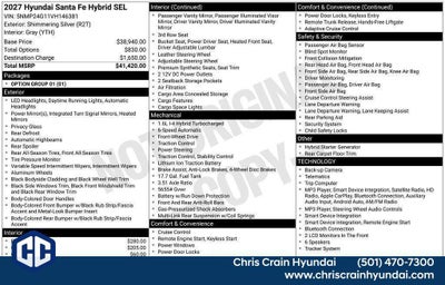 2027 Hyundai SANTA FE HYBRID SEL