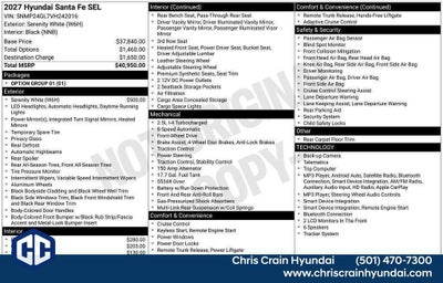2027 Hyundai SANTA FE SEL FWD