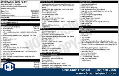 2026 Hyundai SANTA FE XRT AWD