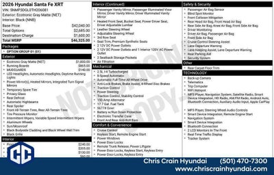 2026 Hyundai SANTA FE XRT AWD