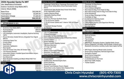 2026 Hyundai SANTA FE XRT AWD