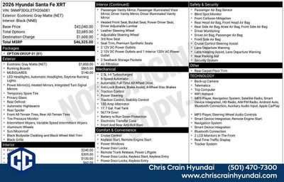 2026 Hyundai SANTA FE XRT AWD