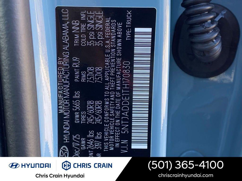 2026 Hyundai SANTA CRUZ SE