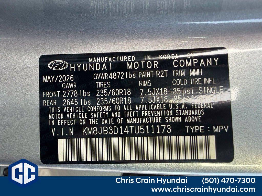 2026 Hyundai TUCSON HYBRID SEL FWD