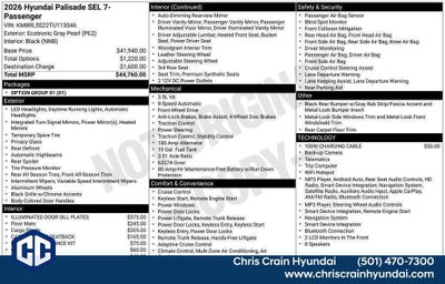2026 Hyundai PALISADE SEL FWD