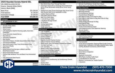 2025 Hyundai SONATA HYBRID SEL