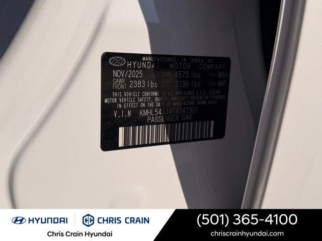 2026 Hyundai SONATA HYBRID Limited