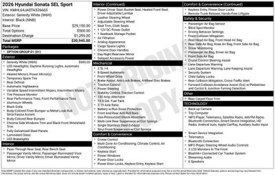 2026 Hyundai SONATA SEL Sport