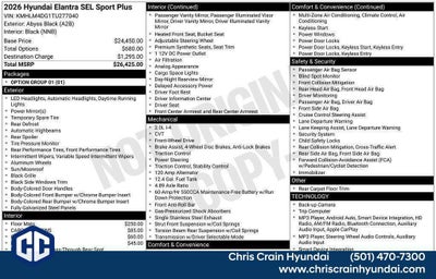 2026 Hyundai ELANTRA SEL Sport Plus