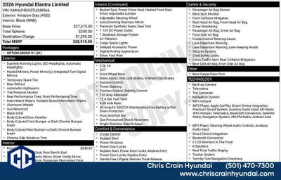 2026 Hyundai ELANTRA Limited