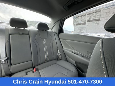 2025 Hyundai ELANTRA SEL Convenience
