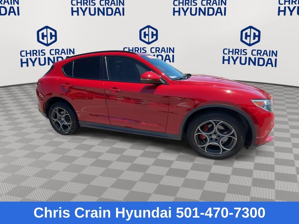 Used 2018 Alfa Romeo Stelvio Ti Sport with VIN ZASFAKNN1J7B64560 for sale in Conway, AR