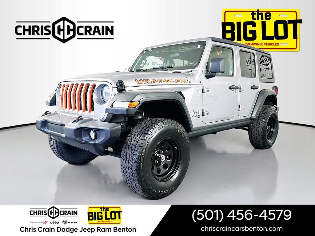 2019 Jeep Wrangler Unlimited Sport S 4x4