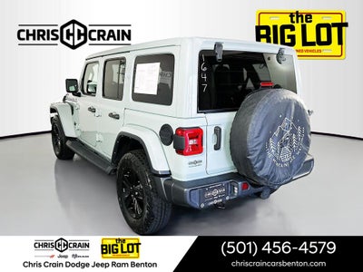 2023 Jeep Wrangler 4-Door Sahara Altitude 4x4
