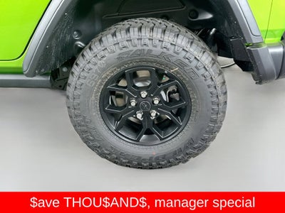 2025 Jeep Wrangler 4-Door Willys 4x4