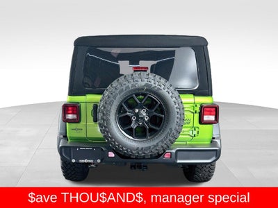 2025 Jeep Wrangler 4-Door Willys 4x4