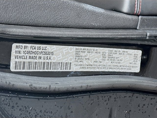 2023 Dodge Durango GT Launch Edition RWD