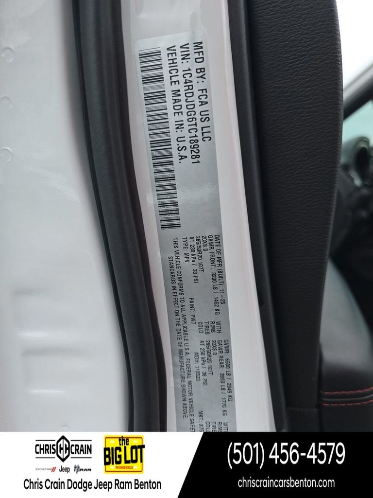 2026 Dodge Durango GT