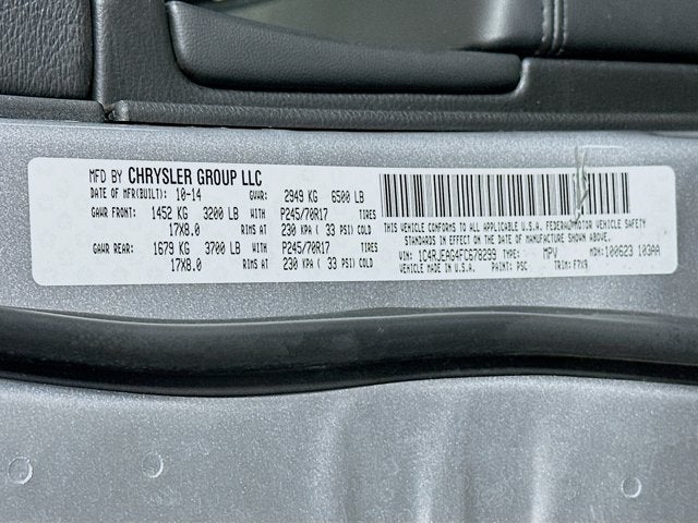 2015 Jeep Grand Cherokee Laredo