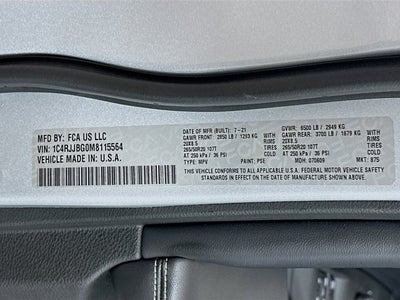 2021 Jeep Grand Cherokee L Limited 4x2