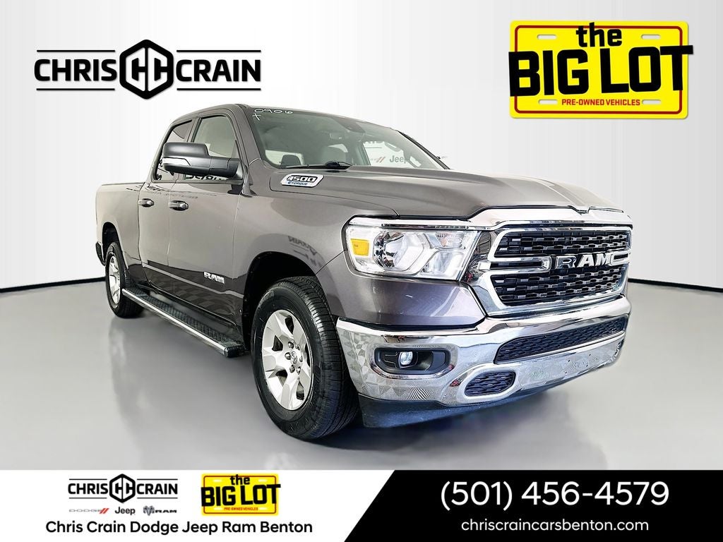 2022 RAM 1500 Big Horn Quad Cab 4x2 6'4' Box