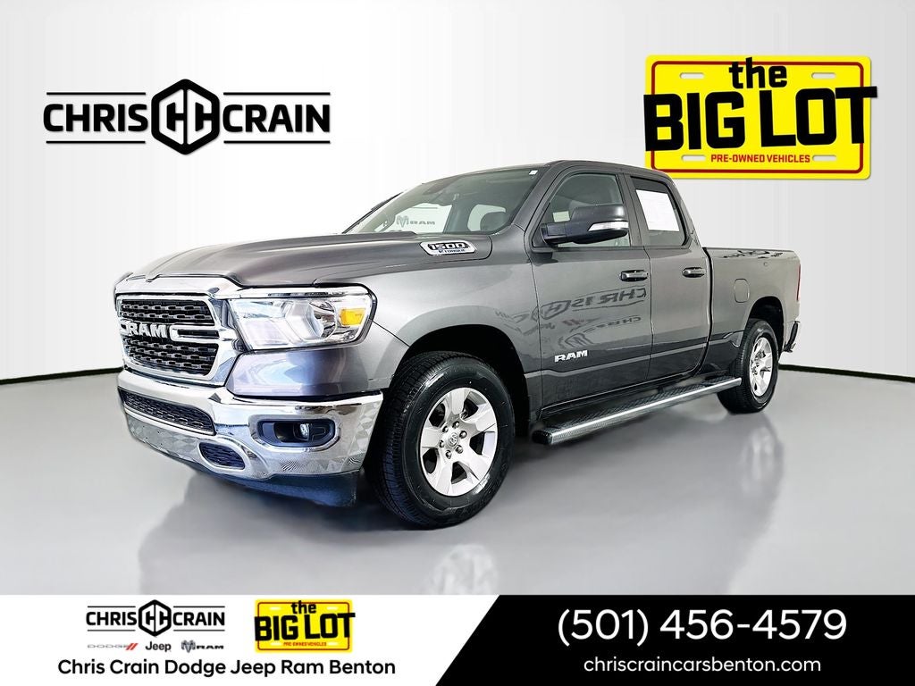 2022 RAM 1500 Big Horn Quad Cab 4x2 6'4' Box