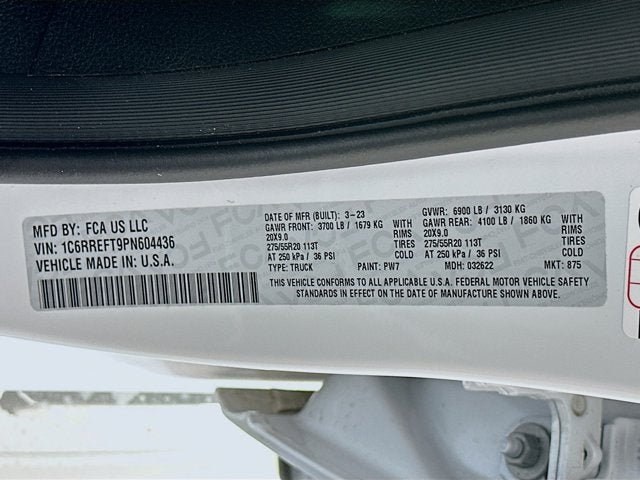 2023 RAM 1500 Big Horn Crew Cab 4x2 5'7' Box