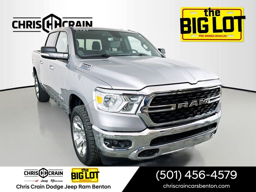 2022 RAM 1500 Big Horn Crew Cab 4x4 5'7' Box