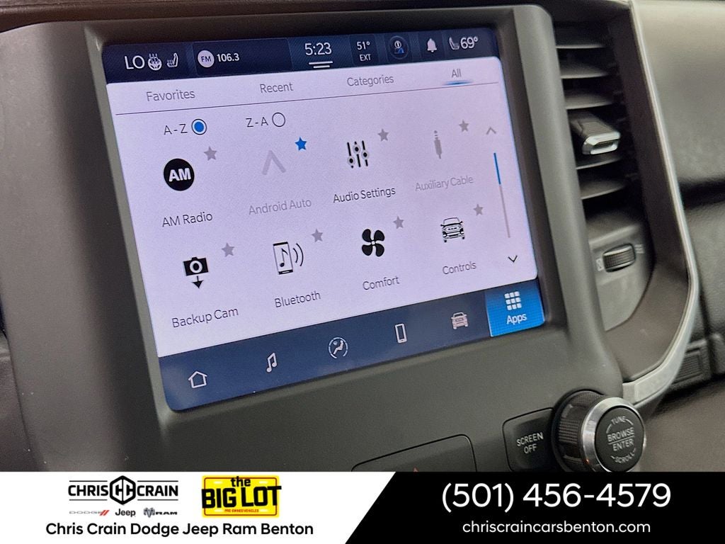 2022 RAM 1500 Big Horn Crew Cab 4x4 5'7' Box