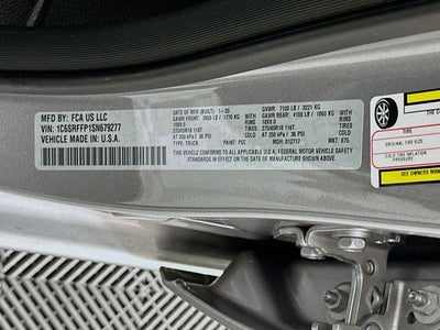 2025 RAM 1500 Big Horn Crew Cab 4x4 5'7' Box