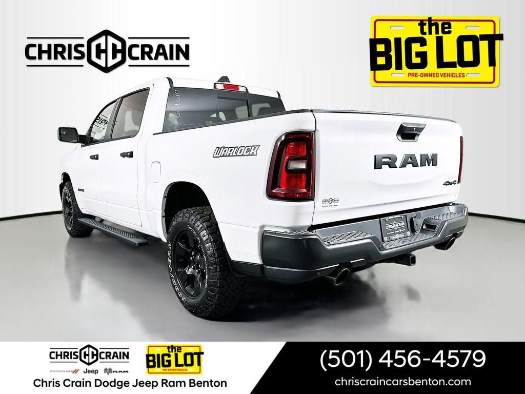 2025 RAM 1500 Warlock Crew Cab 4x4 5'7' Box