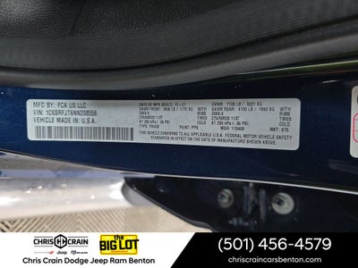 2022 RAM 1500 Laramie Crew Cab 4x4 5'7' Box