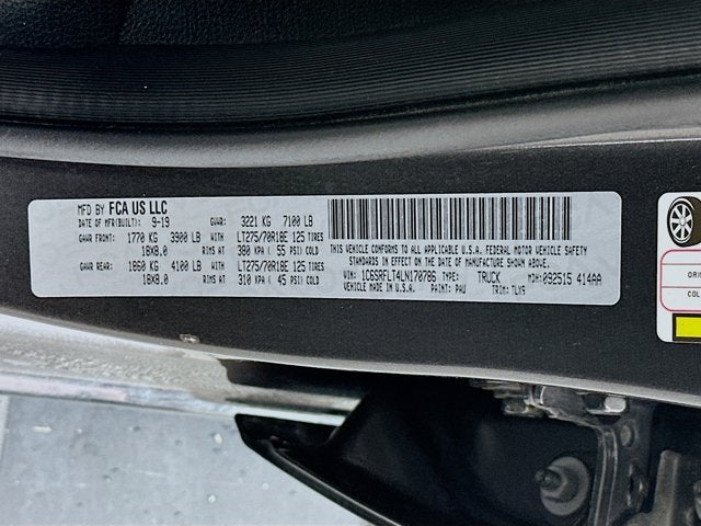 2020 RAM 1500 Rebel Crew Cab 4x4 5'7' Box