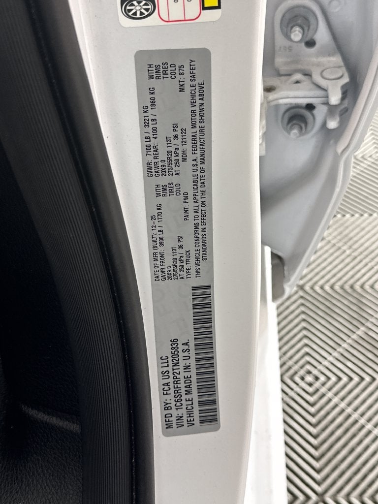 2026 RAM 1500 Laramie Crew Cab 4x4 6'4' Box