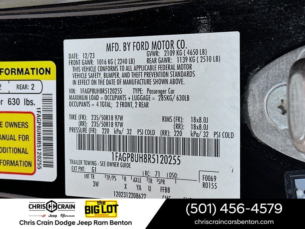 2024 Ford Mustang EcoBoost Premium Convertible