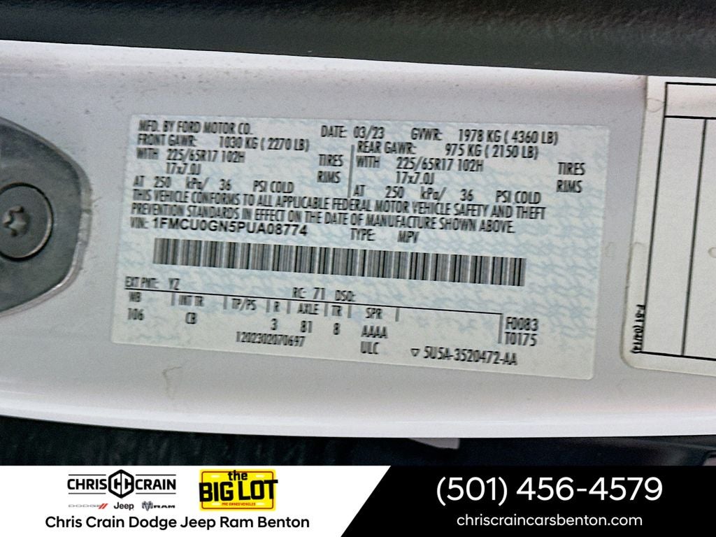 2023 Ford Escape Active