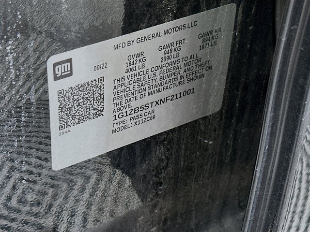 2022 Chevrolet Malibu FWD LS