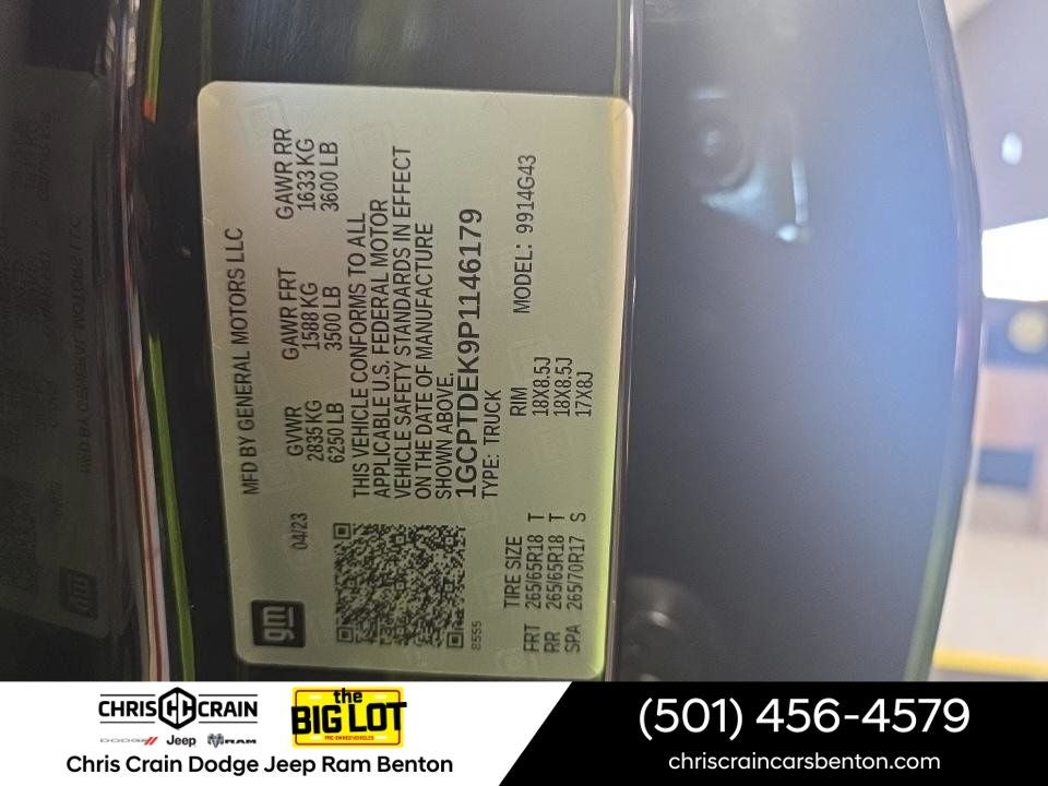 2023 Chevrolet Colorado 4WD Crew Cab Short Box Z71