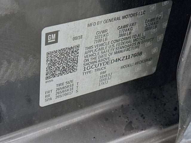 2019 Chevrolet Silverado 1500 LT